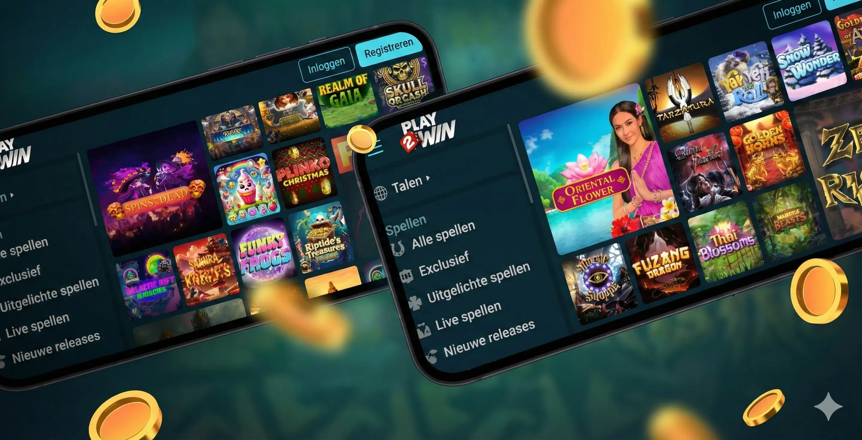 Spellen bij Play 2 Win casino